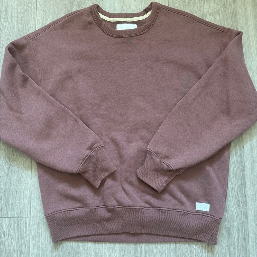 Hollister Men's Oversized Crewneck Sweater